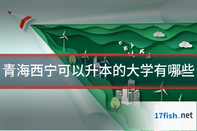 青海西宁可以升本的大学有哪些