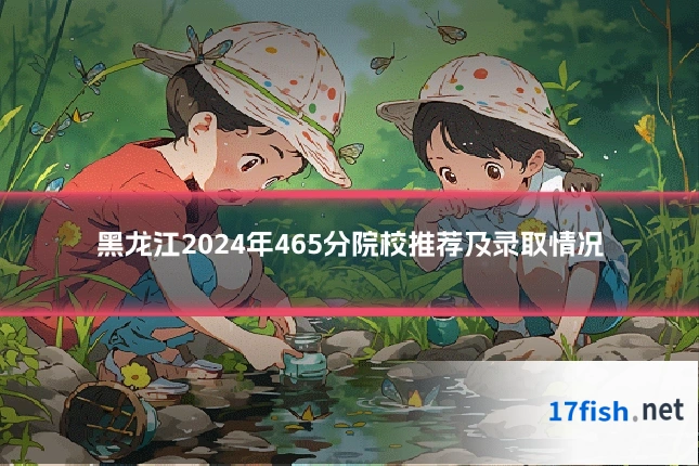 黑龙江2024年465分院校推荐及录取情况
