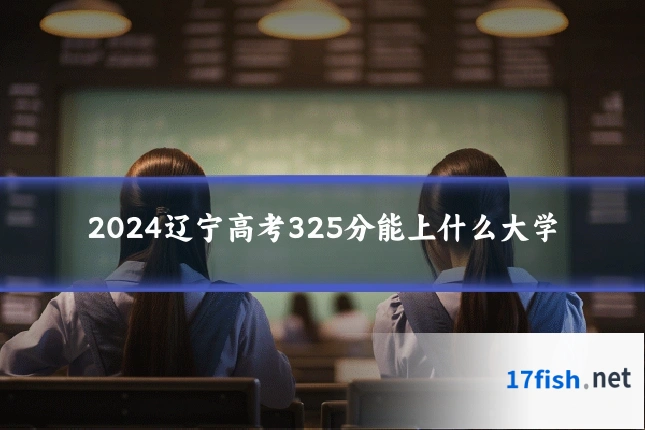 2024辽宁高考325分能上什么大学