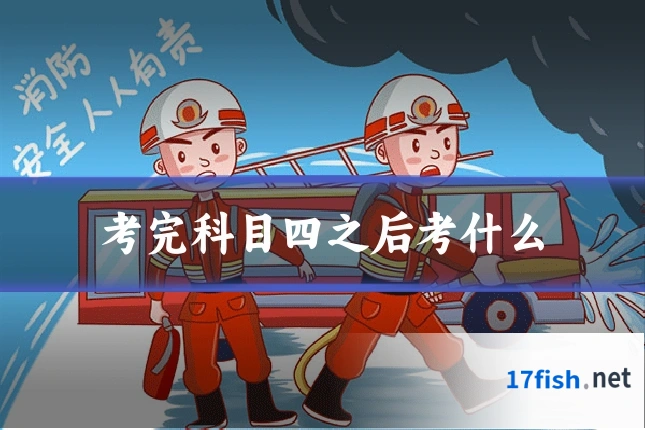 考完科目四之后考什么