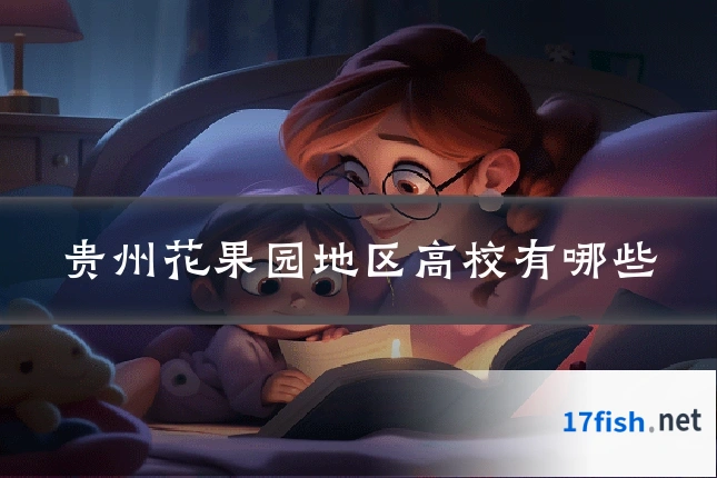 贵州花果园地区高校有哪些