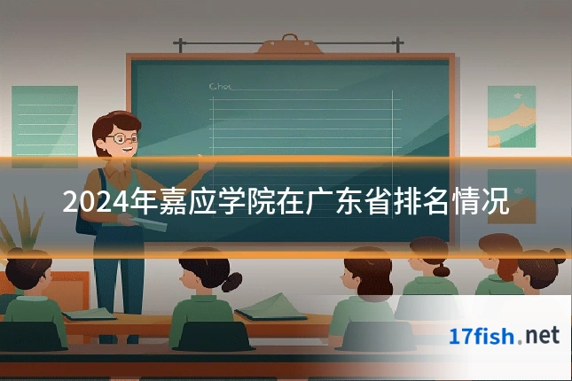 2024年嘉应学院在广东省排名情况