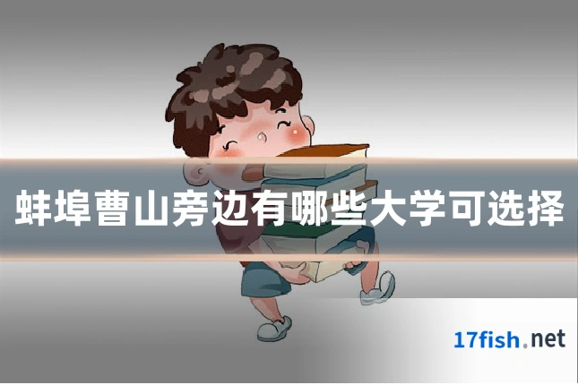 蚌埠曹山旁边有哪些大学可选择