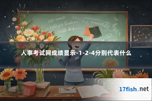 人事考试网成绩显示-1-2-4分别代表什么