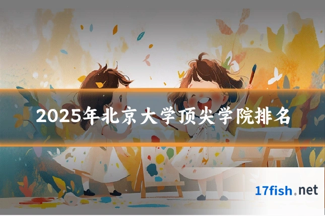2025年北京大学顶尖学院排名