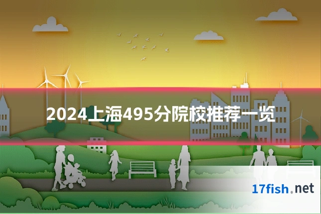 2024上海495分院校推荐一览