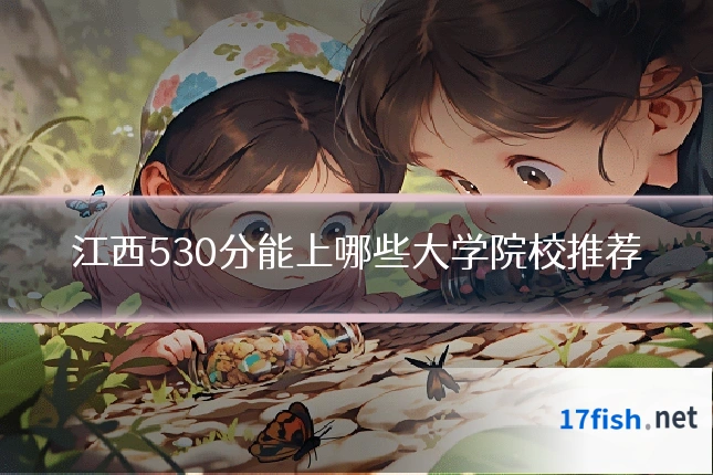江西530分能上哪些大学院校推荐