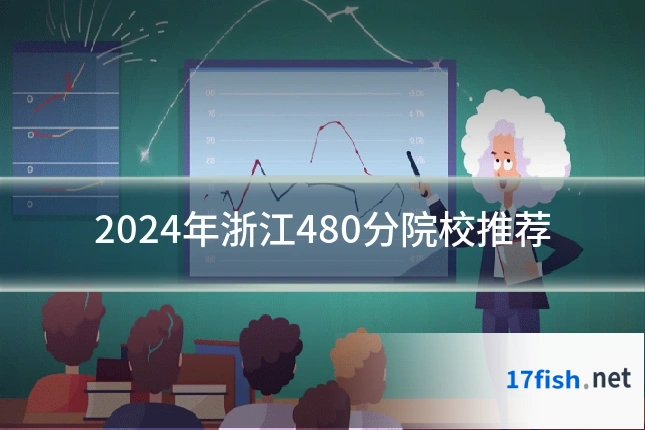 2024年浙江480分院校推荐