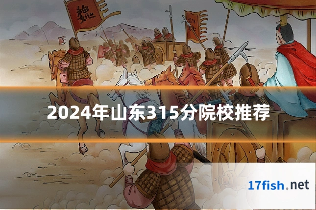 2024年山东315分院校推荐