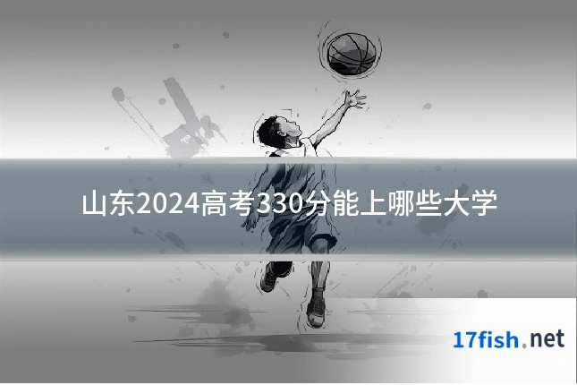 山东2024高考330分能上哪些大学