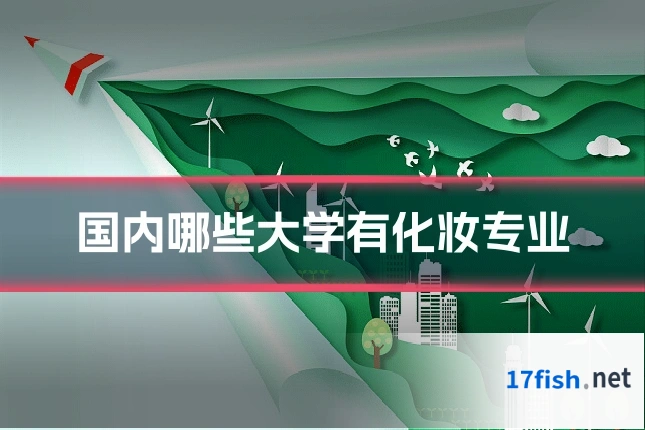 国内哪些大学有化妆专业