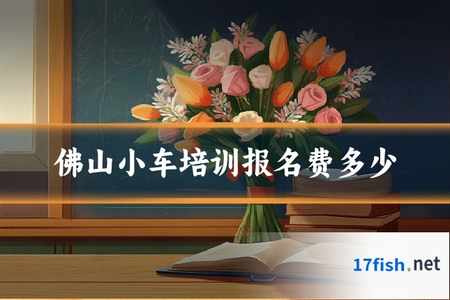 佛山小车培训报名费多少