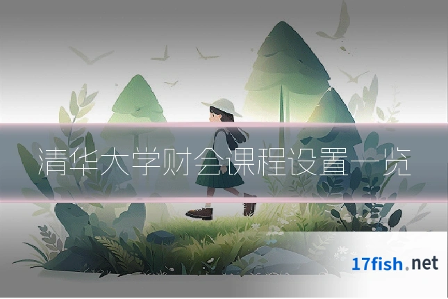 清华大学财会课程设置一览