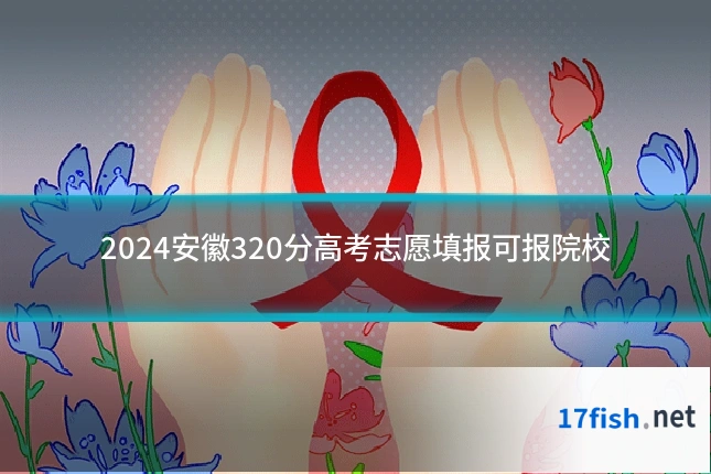2024安徽320分高考志愿填报可报院校