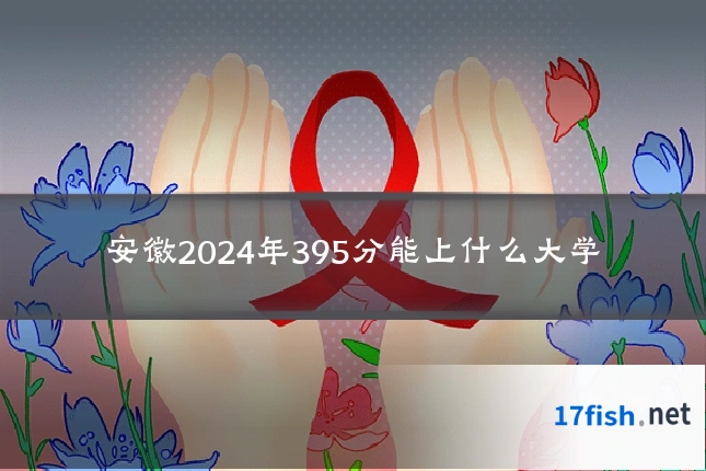 安徽2024年395分能上什么大学