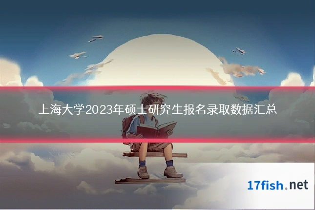 上海大学2023年硕士研究生报名录取数据汇总