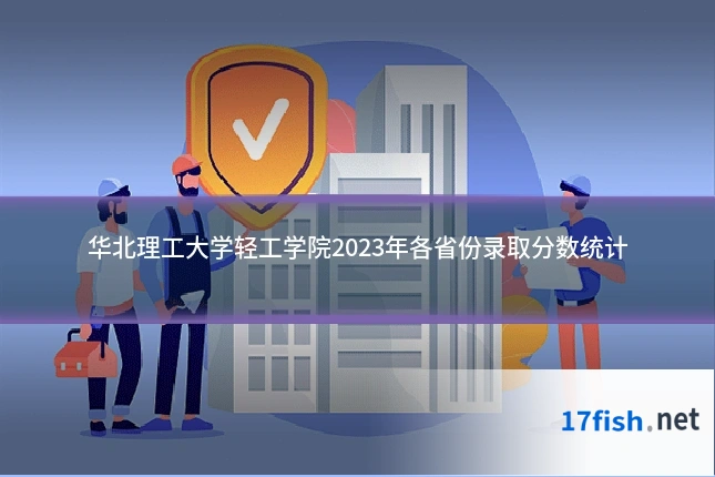 华北理工大学轻工学院2023年各省份录取分数统计