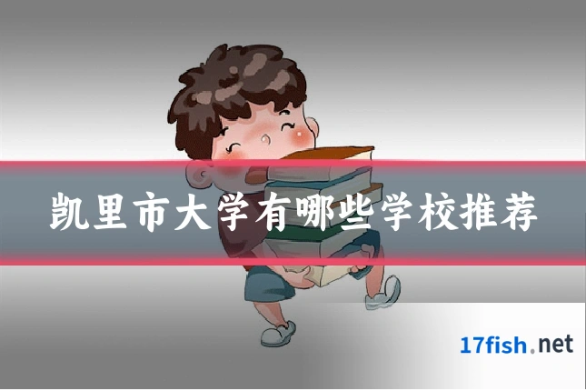 凯里市大学有哪些学校推荐