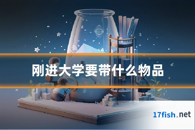 刚进大学要带什么物品