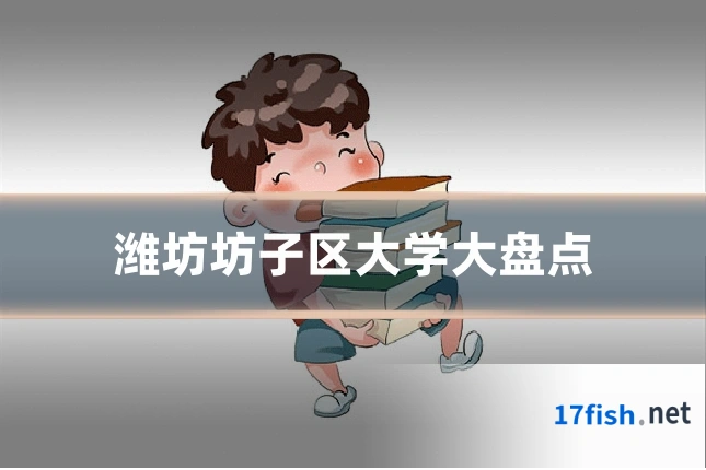 潍坊坊子区大学大盘点