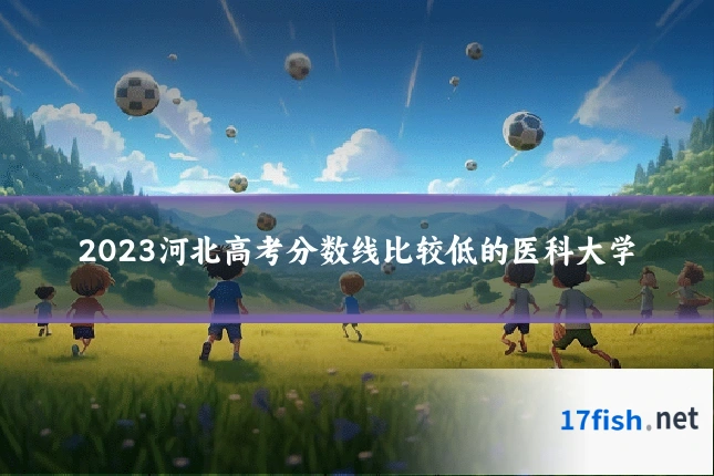 2023河北高考分数线比较低的医科大学