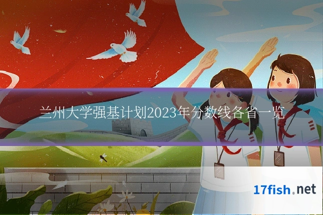 兰州大学强基计划2023年分数线各省一览