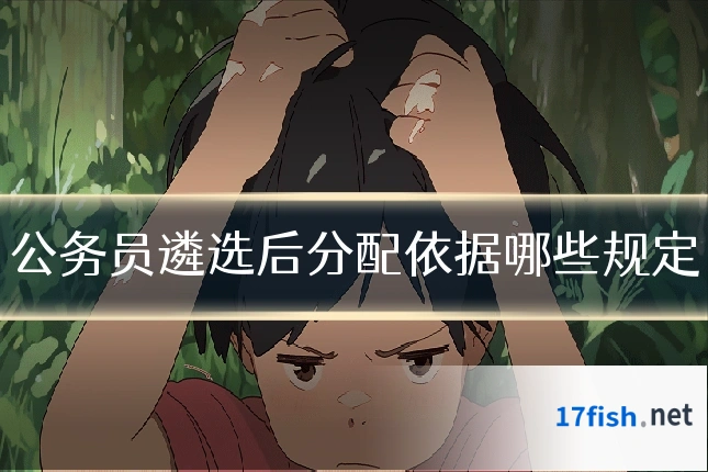 公务员遴选后分配依据哪些规定
