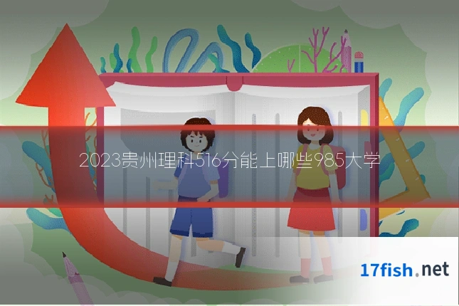 2023贵州理科516分能上哪些985大学