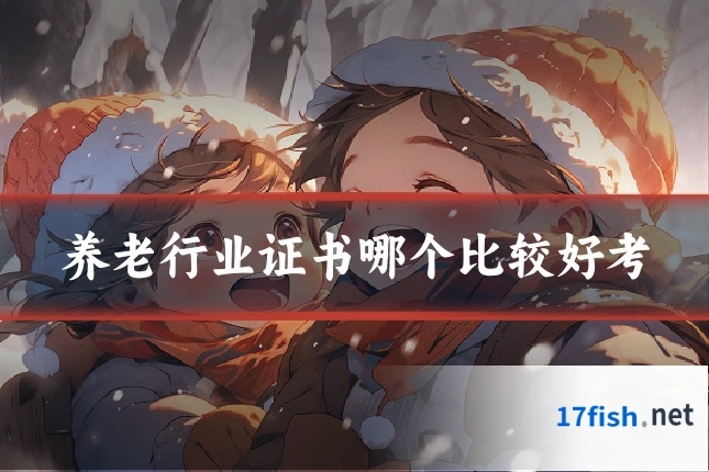 养老行业证书哪个比较好考