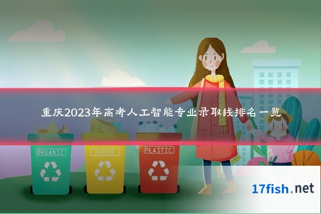 重庆2023年高考人工智能专业录取线排名一览