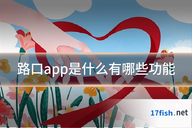 路口app是什么有哪些功能