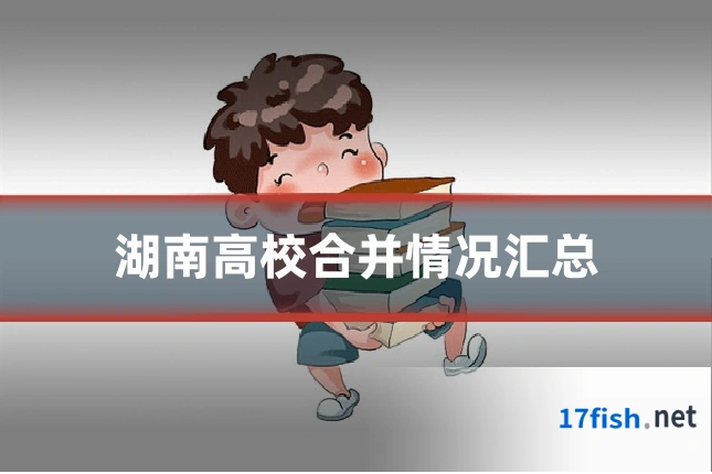 湖南高校合并情况汇总