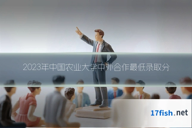 2023年中国农业大学中外合作最低录取分