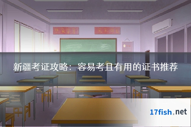 新疆考证攻略:容易考且有用的证书推荐
