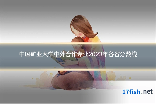 中国矿业大学中外合作专业2023年各省分数线