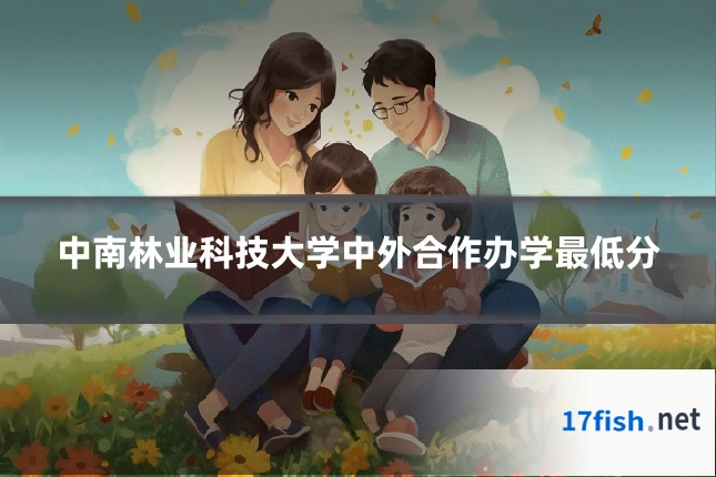 中南林业科技大学中外合作办学最低分