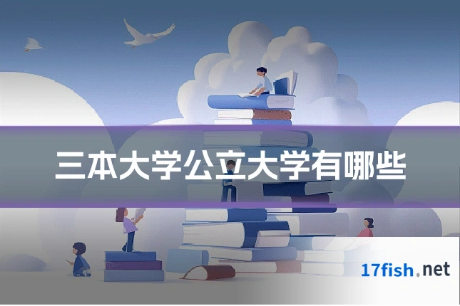 三本大学公立大学有哪些