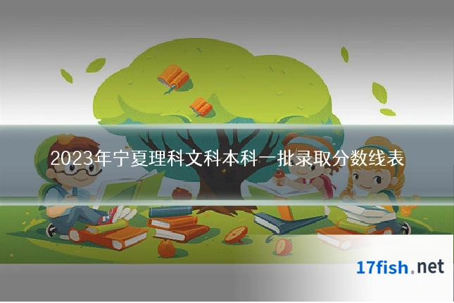 2023年宁夏理科文科本科一批录取分数线表