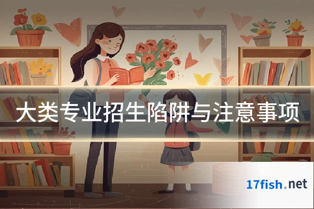 大类专业招生陷阱与注意事项