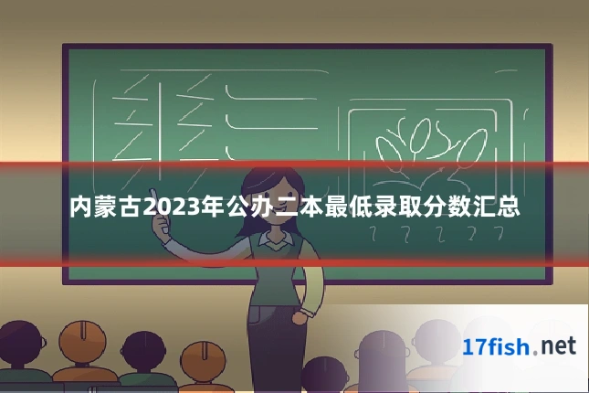 内蒙古2023年公办二本最低录取分数汇总