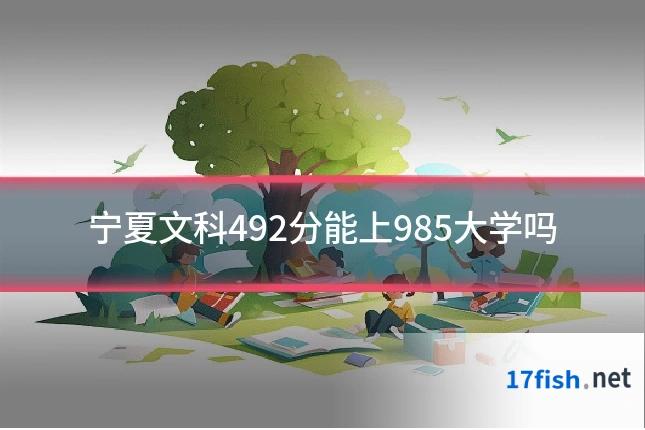 宁夏文科492分能上985大学吗