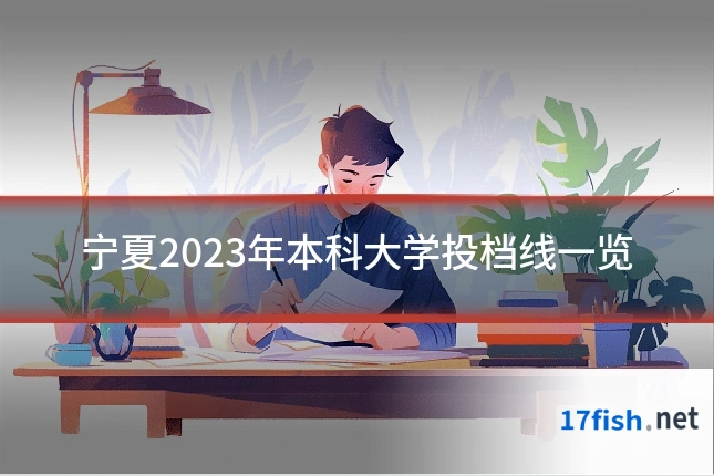 宁夏2023年本科大学投档线一览
