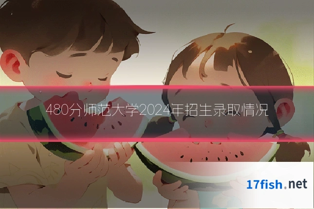 480分师范大学2024年招生录取情况