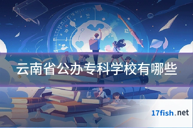 云南省公办专科学校有哪些
