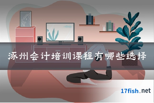 涿州会计培训课程有哪些选择