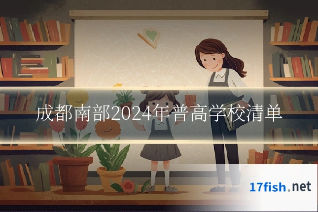 成都南部2024年普高学校清单