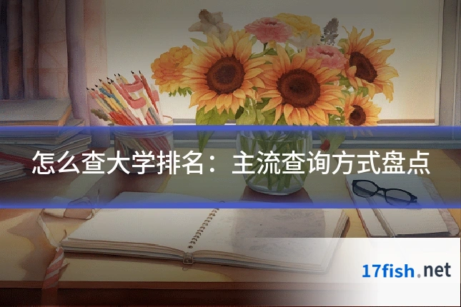 怎么查大学排名：主流查询方式盘点
