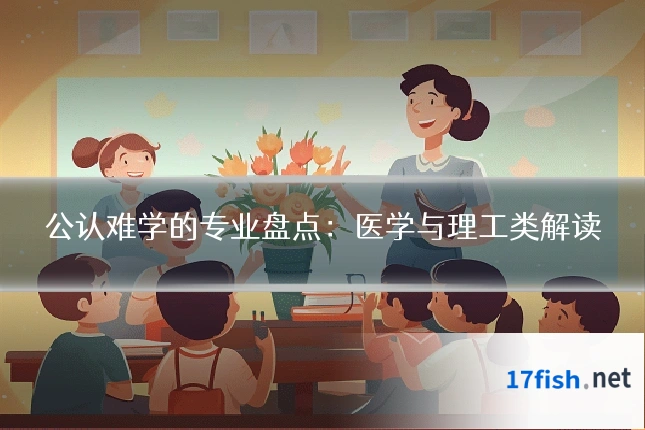 公认难学的专业盘点:医学与理工类解读