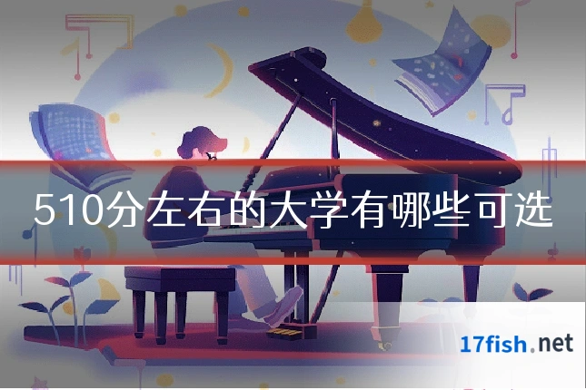 510分左右的大学有哪些可选