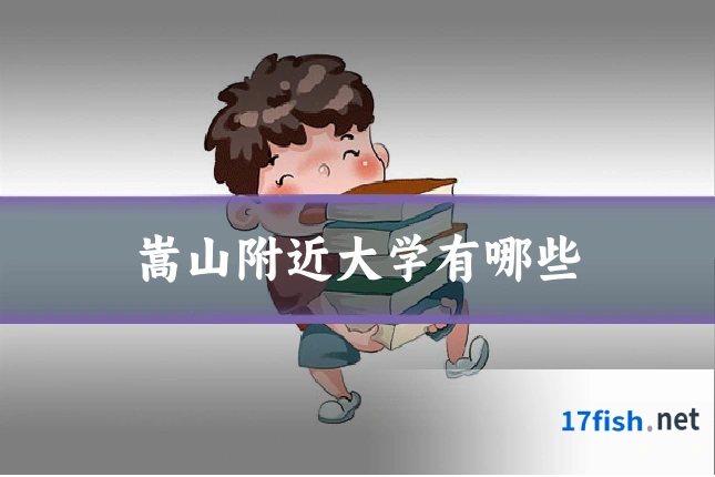 嵩山附近大学有哪些